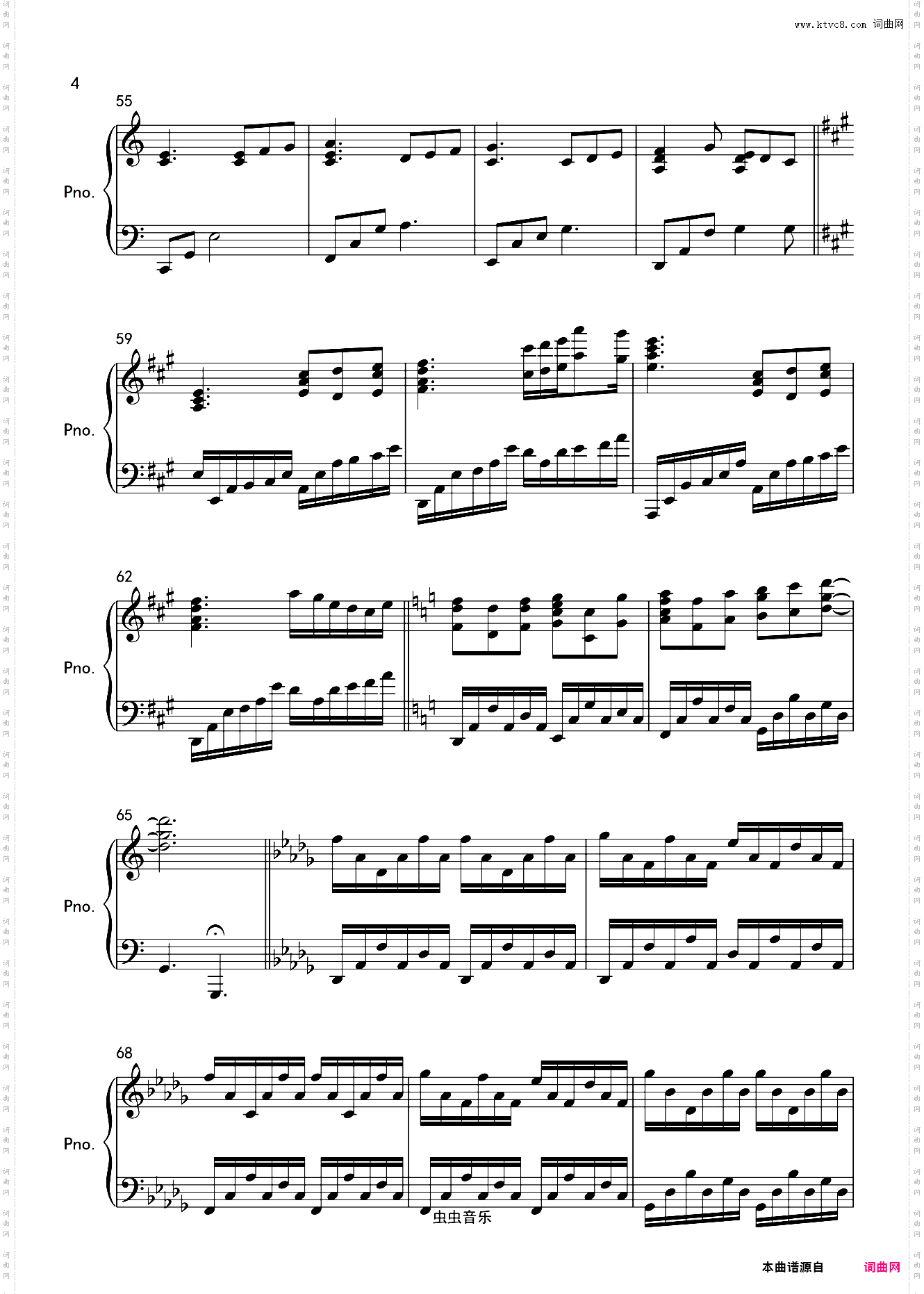 Allegro Cantabile e·p ピアノヴァージョン