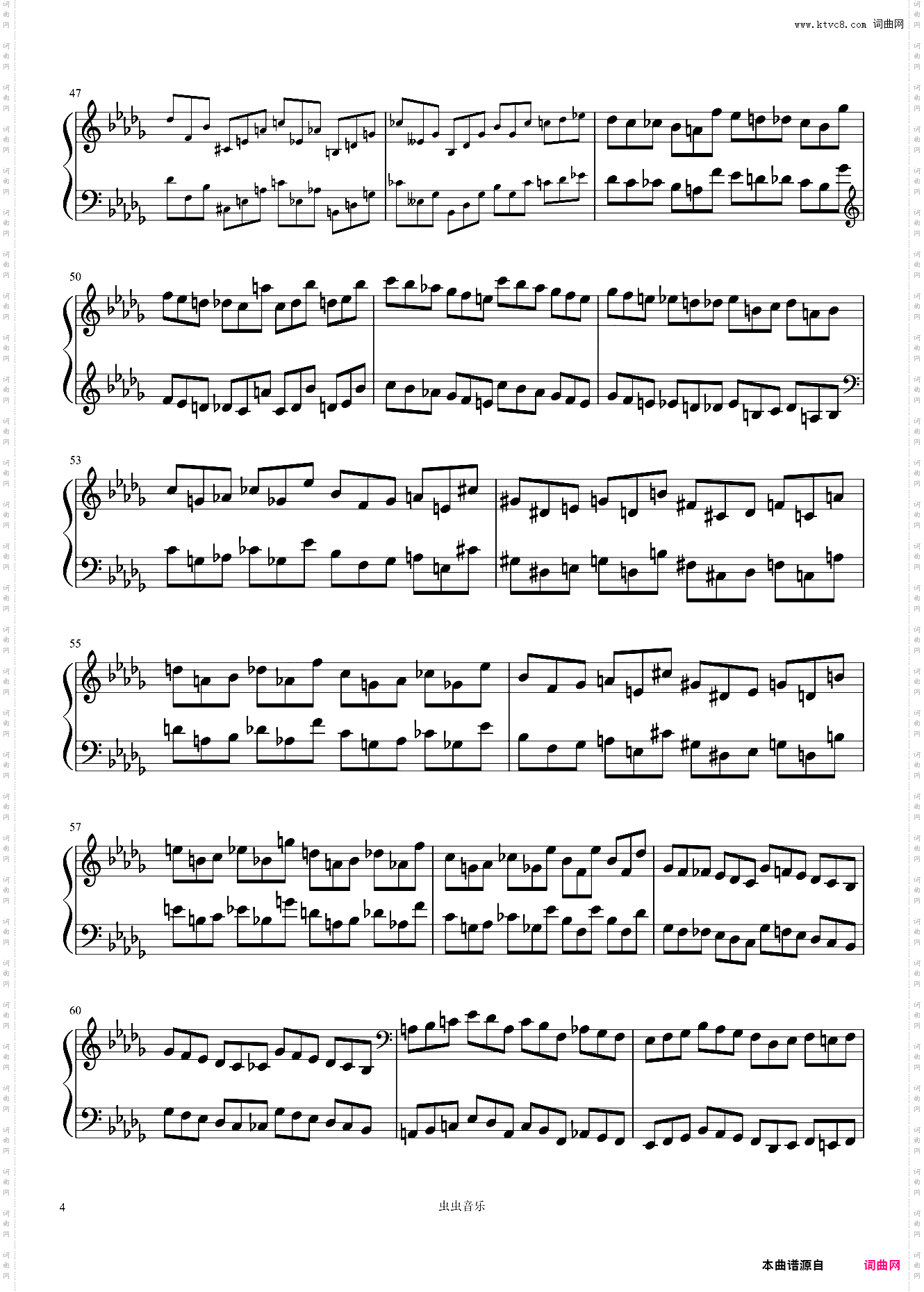 肖邦第二钢琴奏鸣曲第四乐章——Op·35-No·2
