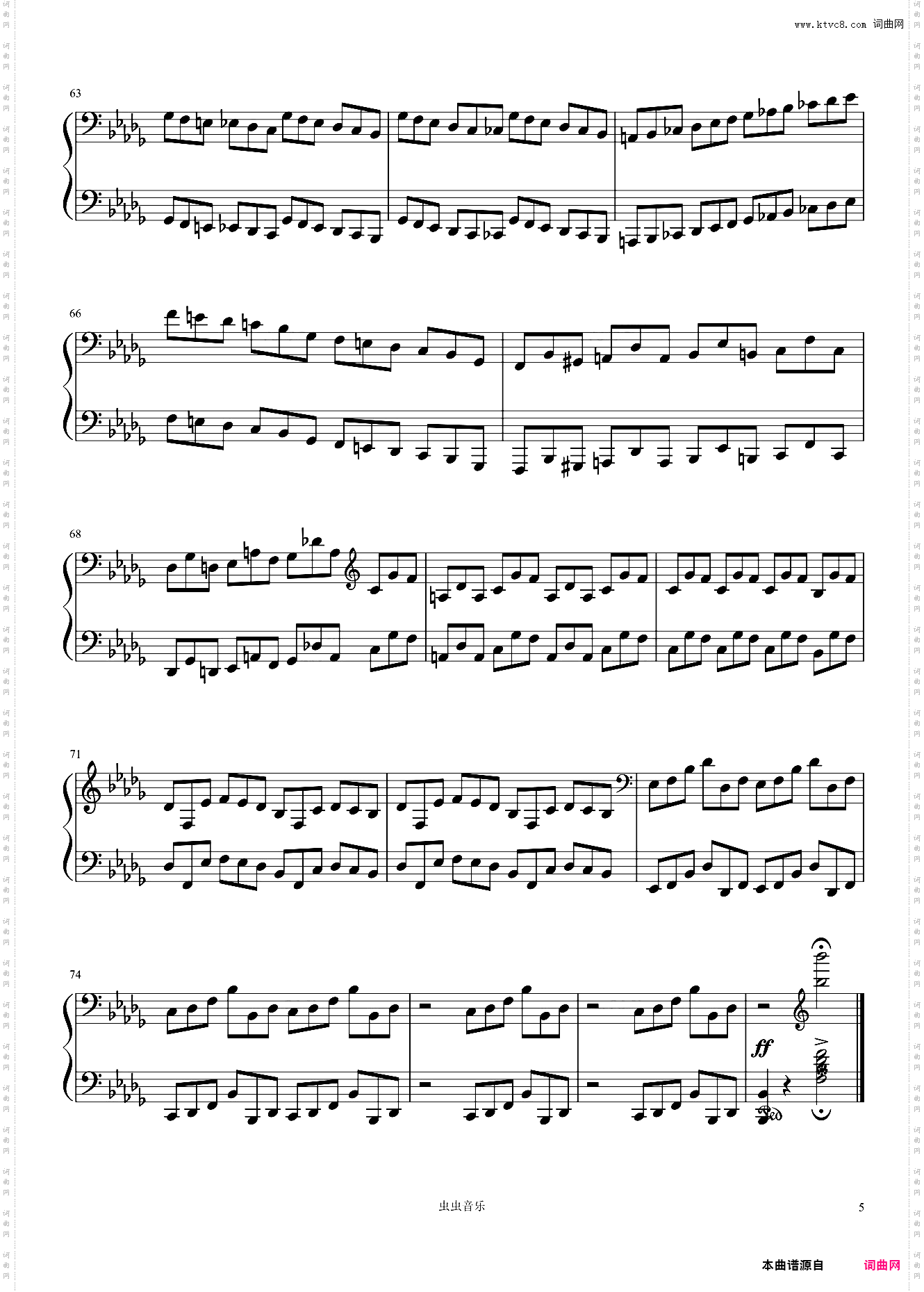 肖邦第二钢琴奏鸣曲第四乐章——Op·35-No·2