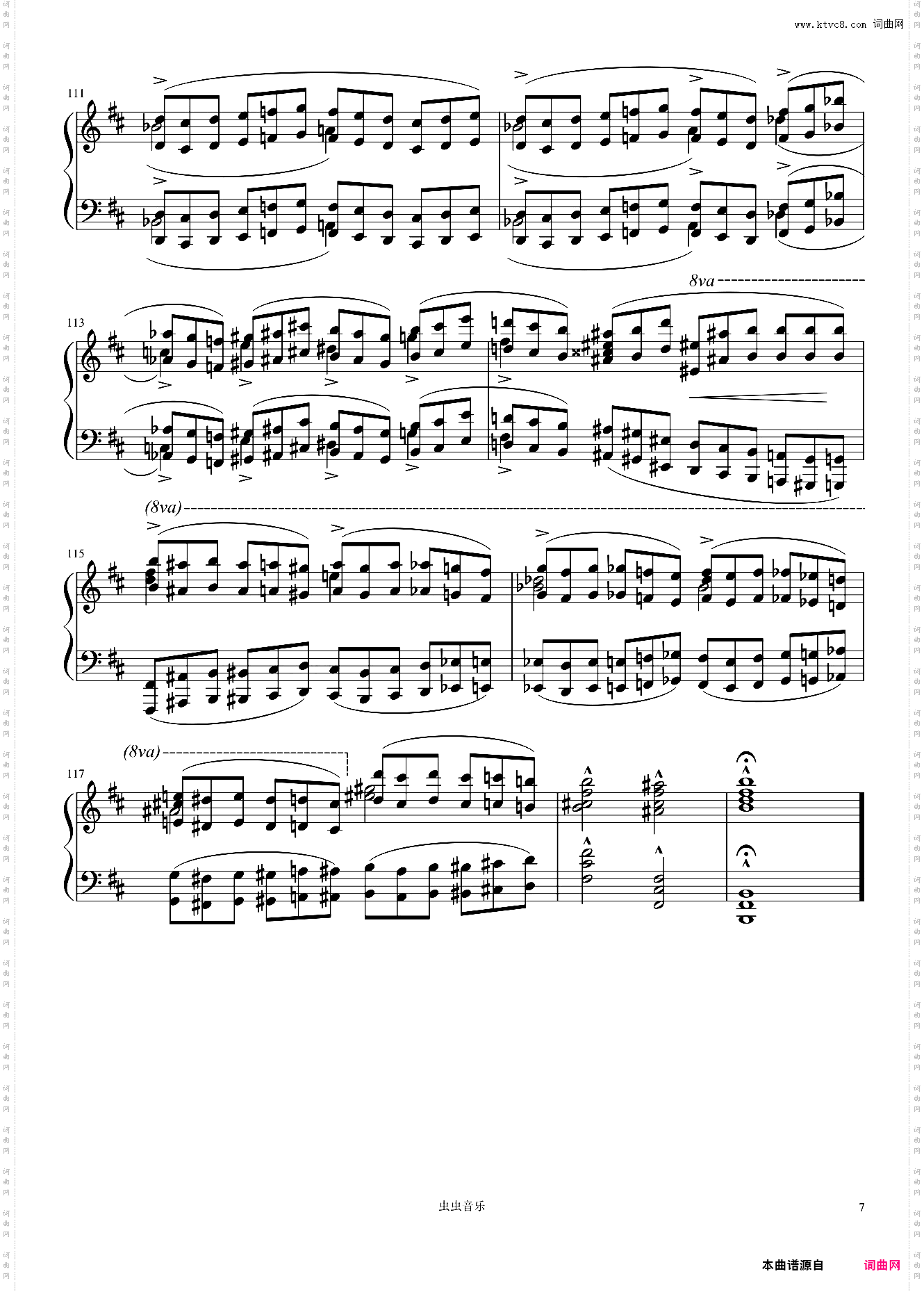 Etude Op· 25 No· 10——肖邦练习曲八度