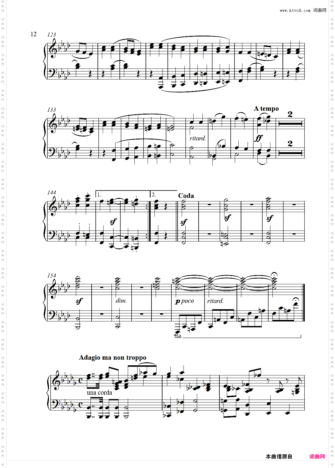 第三十一钢琴奏鸣曲降A小调钢琴奏鸣曲-贝多芬钢琴奏鸣曲全集计划