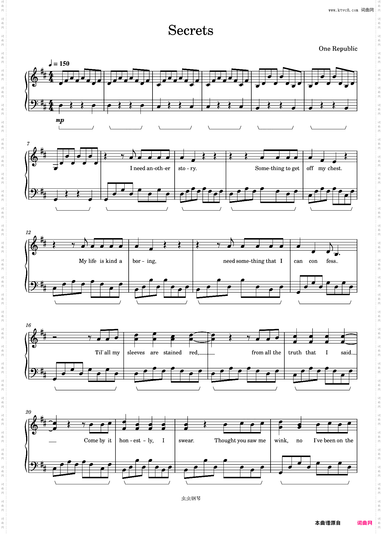 Secrets-One Republic