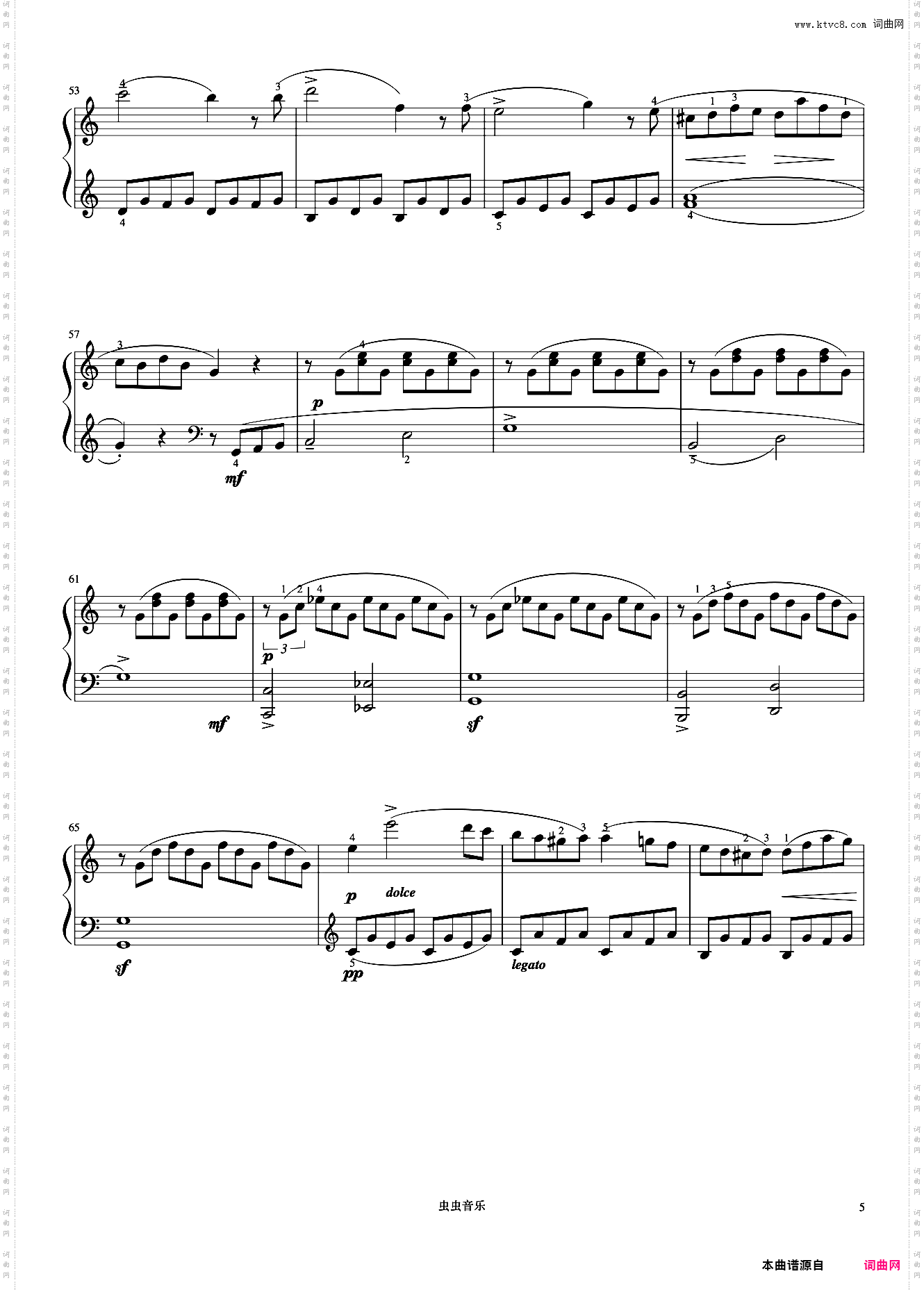 小奏鸣曲 Op·20 No·1 第一乐章《小奏鸣曲集》