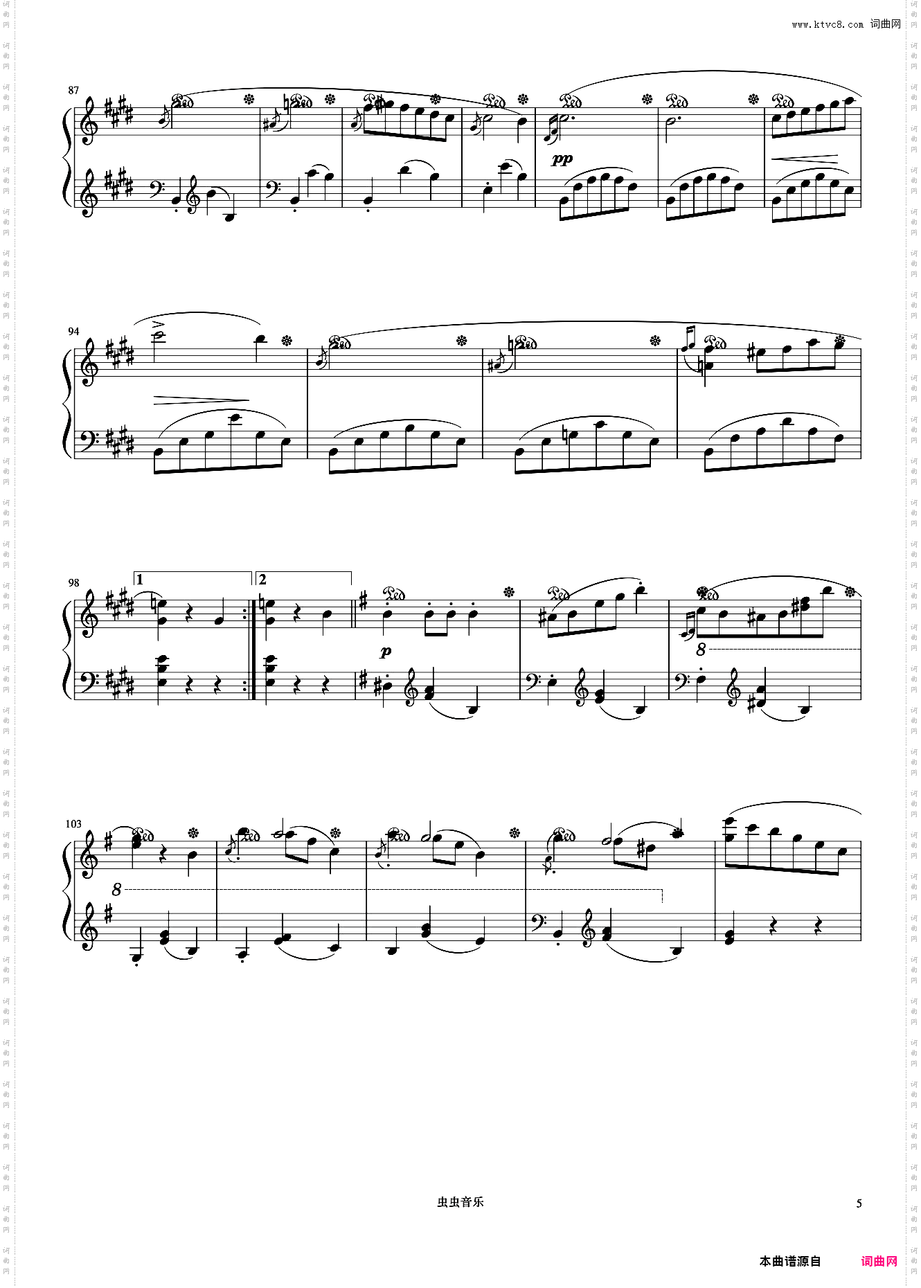 圆舞曲遗作1《肖邦圆舞曲集》