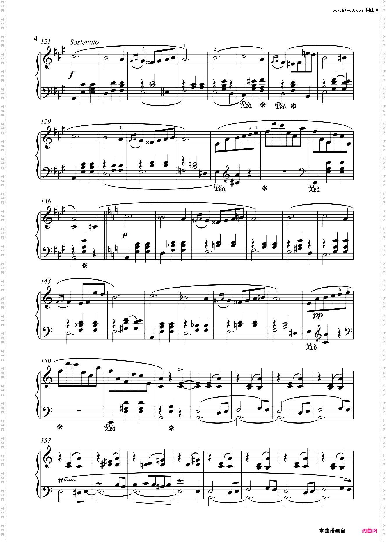 肖邦-A小调圆舞曲Op·34 No·2