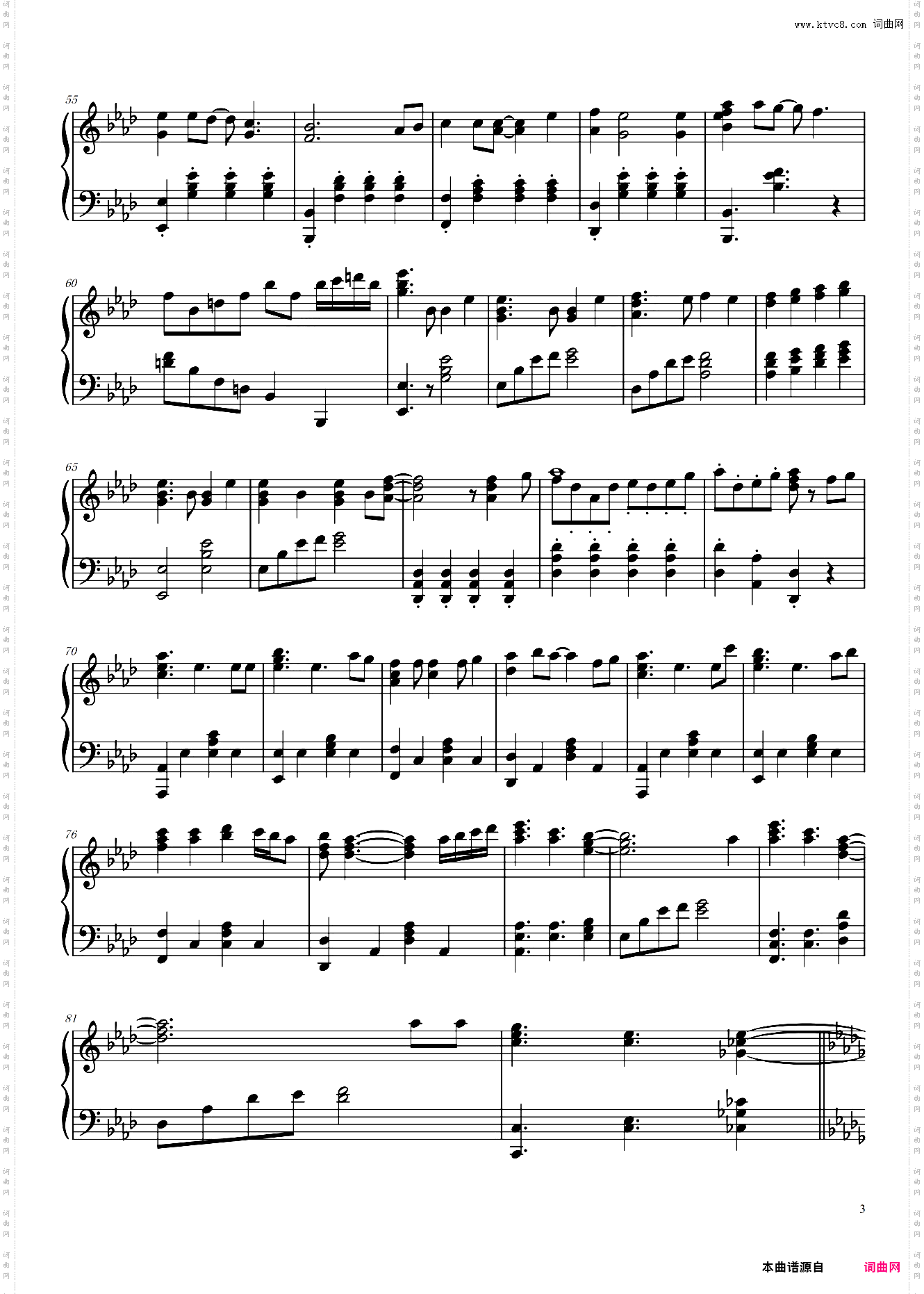 Let It Go 钢琴版