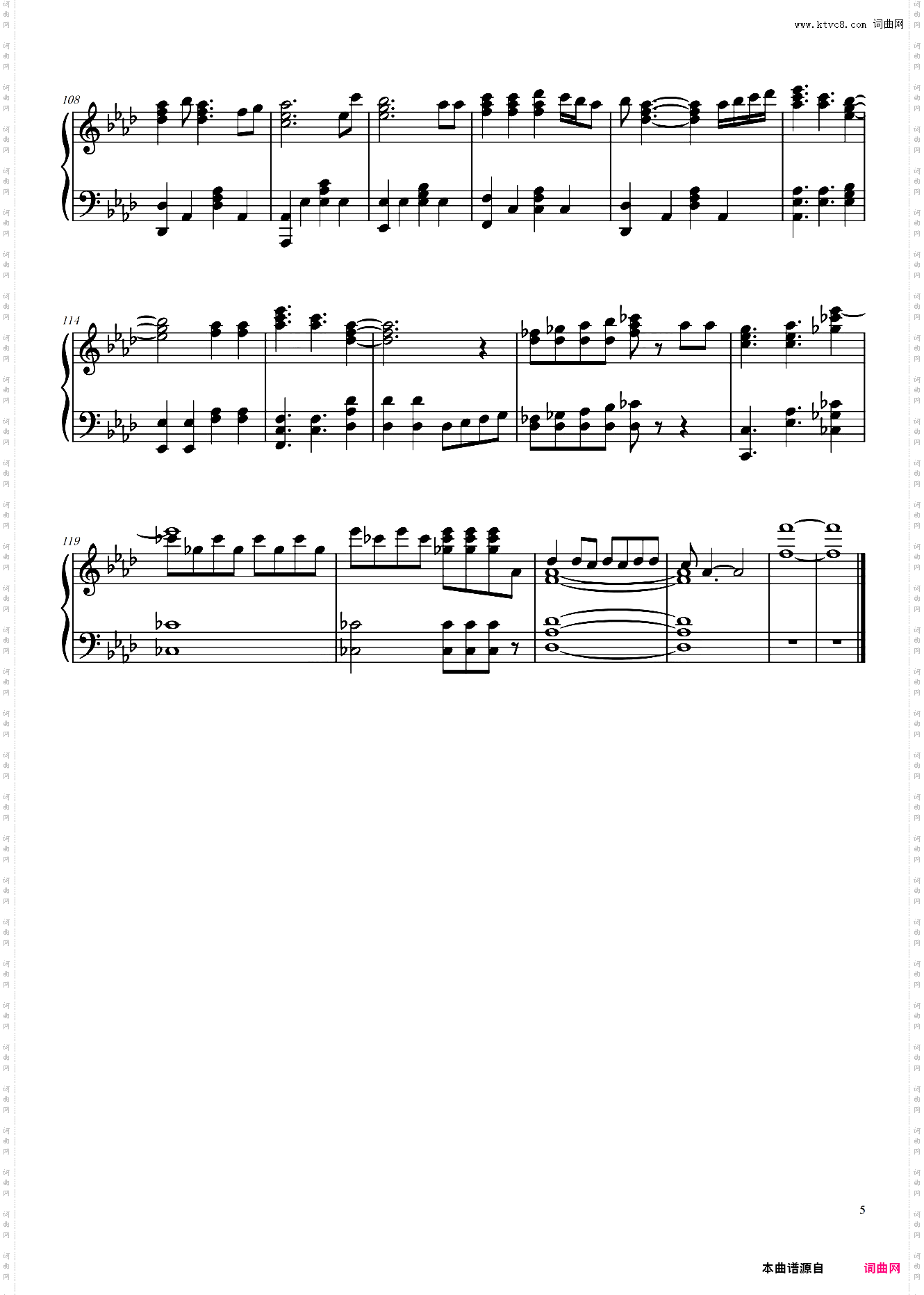 Let It Go 钢琴版