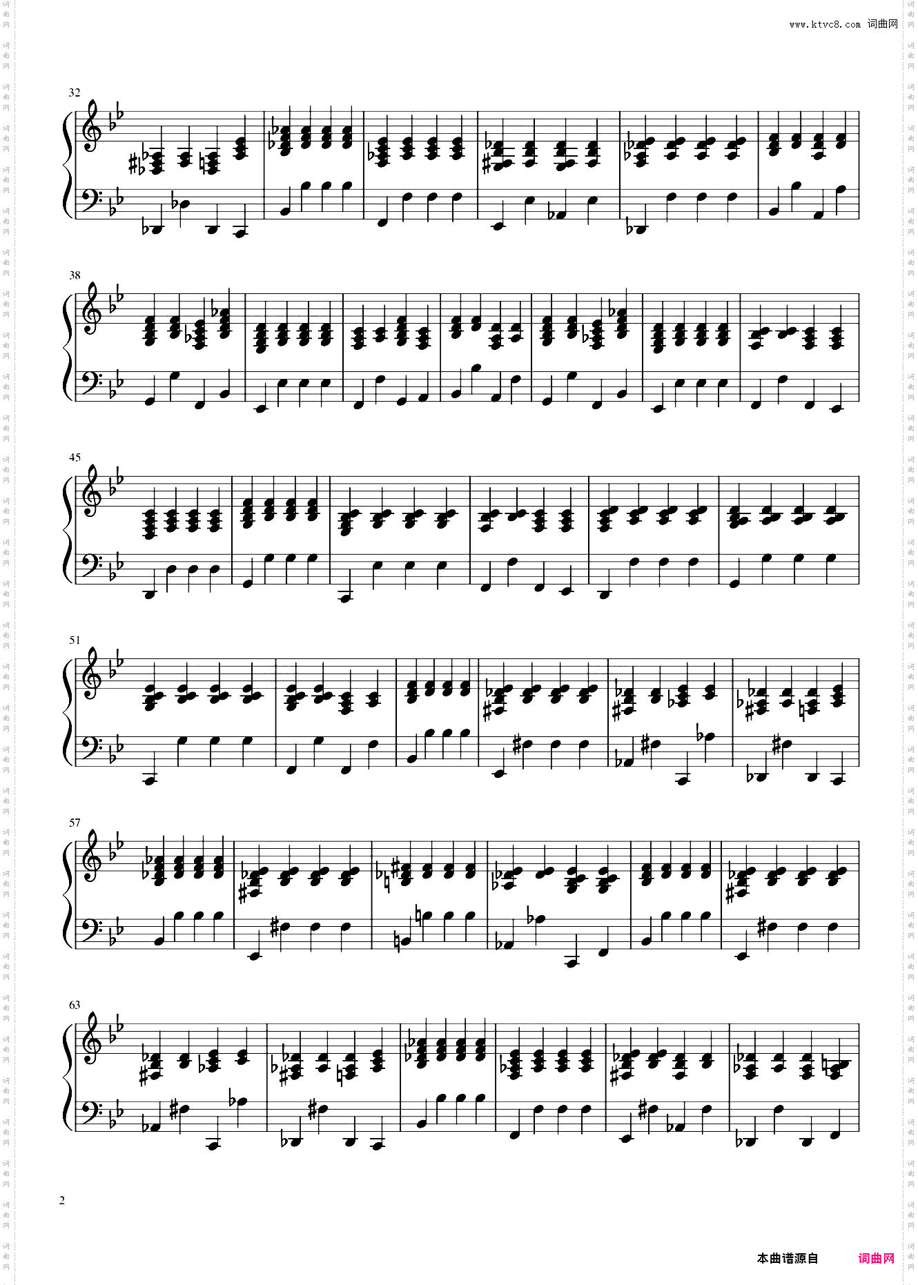 黑色幽默 原版钢琴