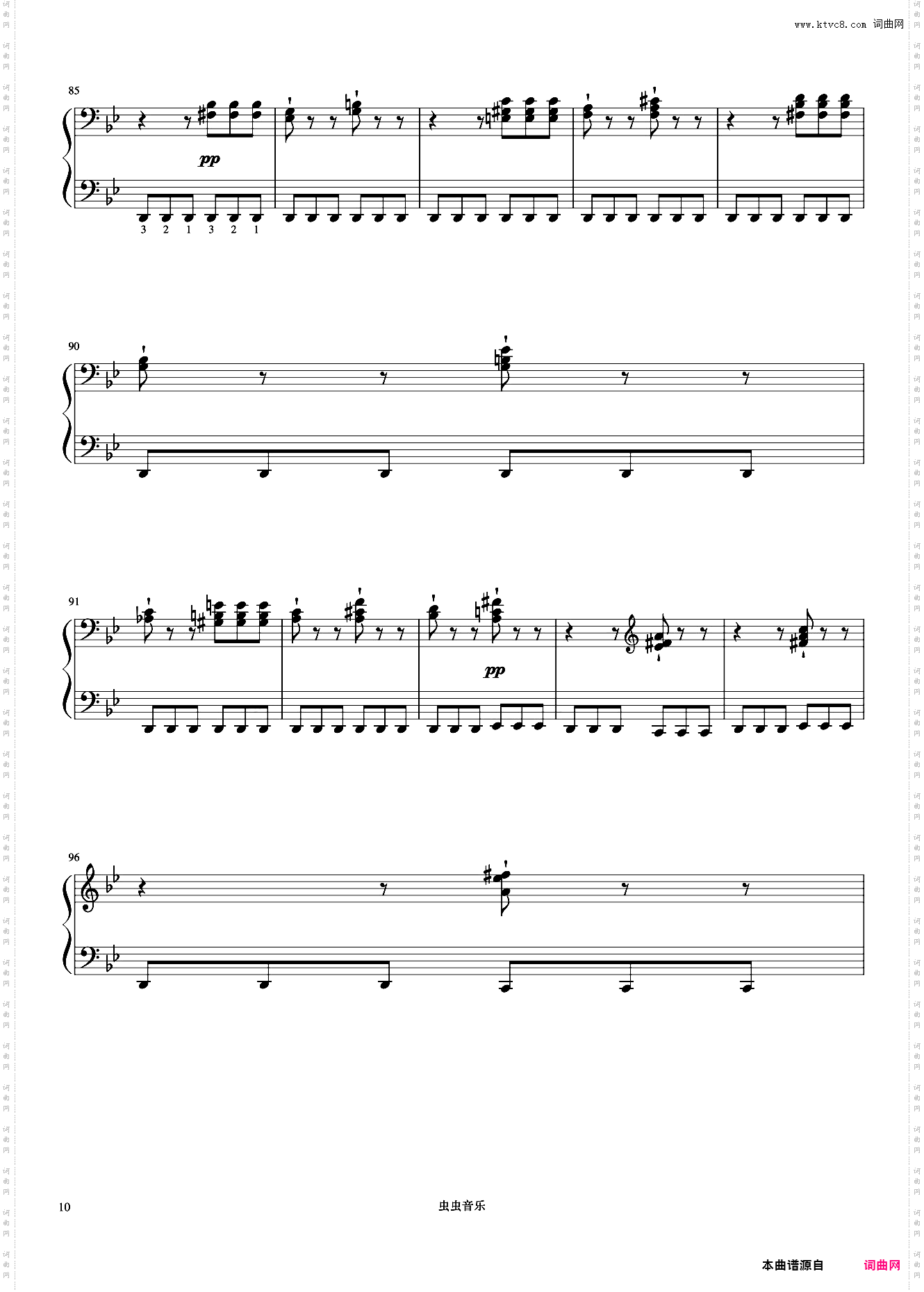 10级 侏儒之舞《中国院钢琴考级曲目》