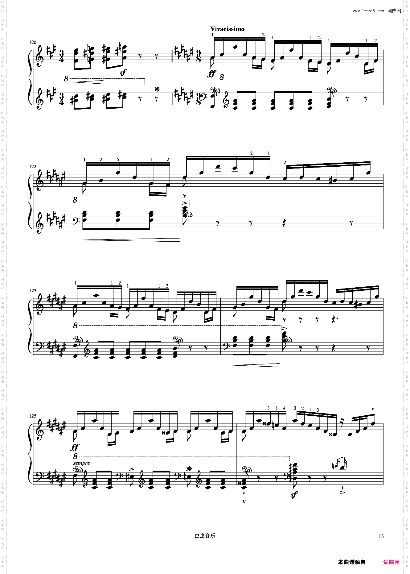 10级 侏儒之舞《中国院钢琴考级曲目》