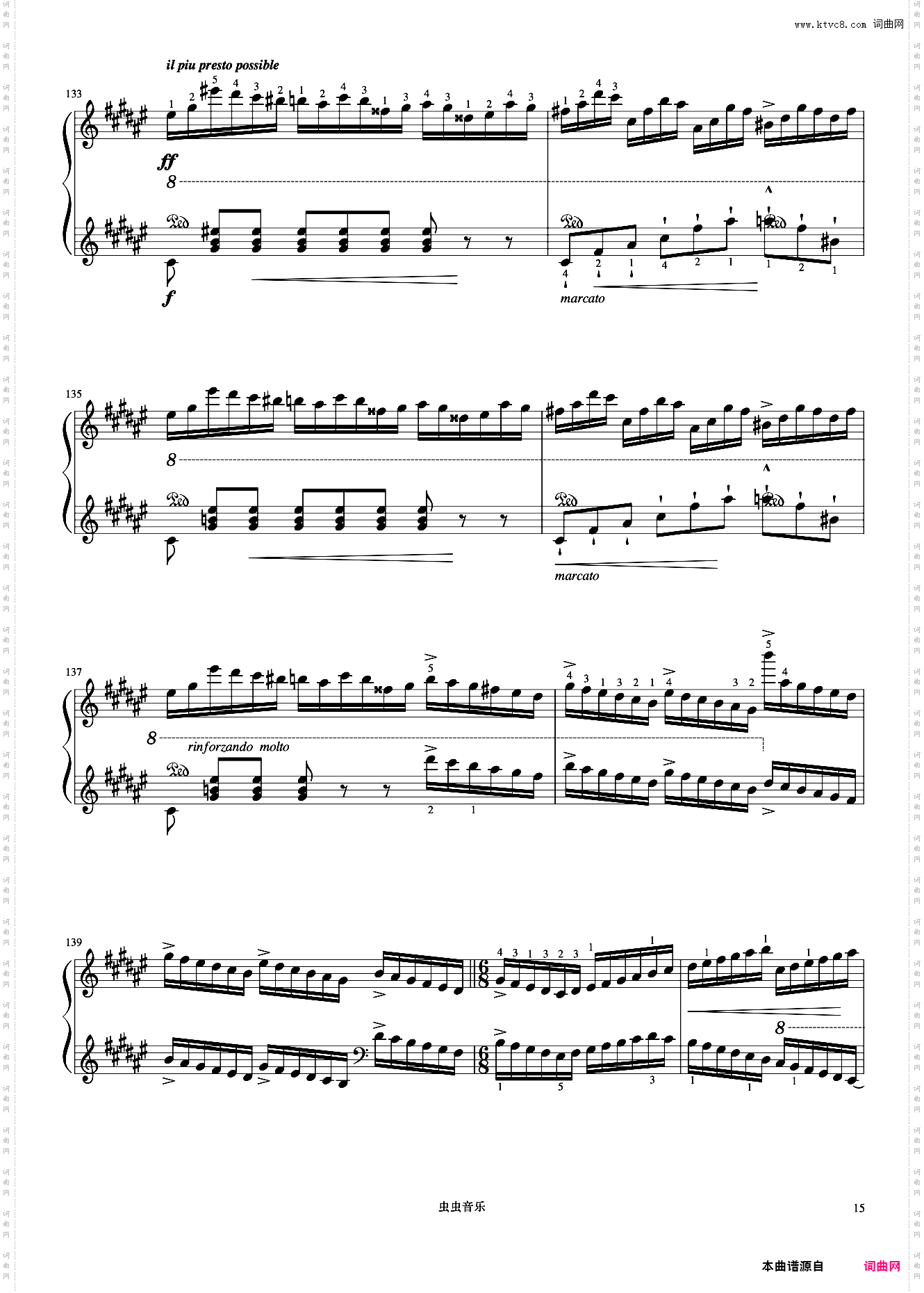 10级 侏儒之舞《中国院钢琴考级曲目》