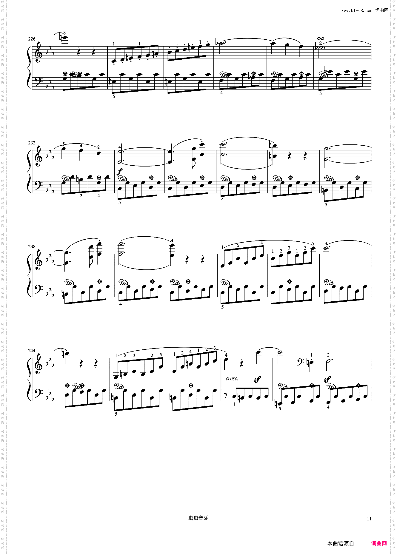 9级 奏鸣曲《中国院钢琴考级曲目》