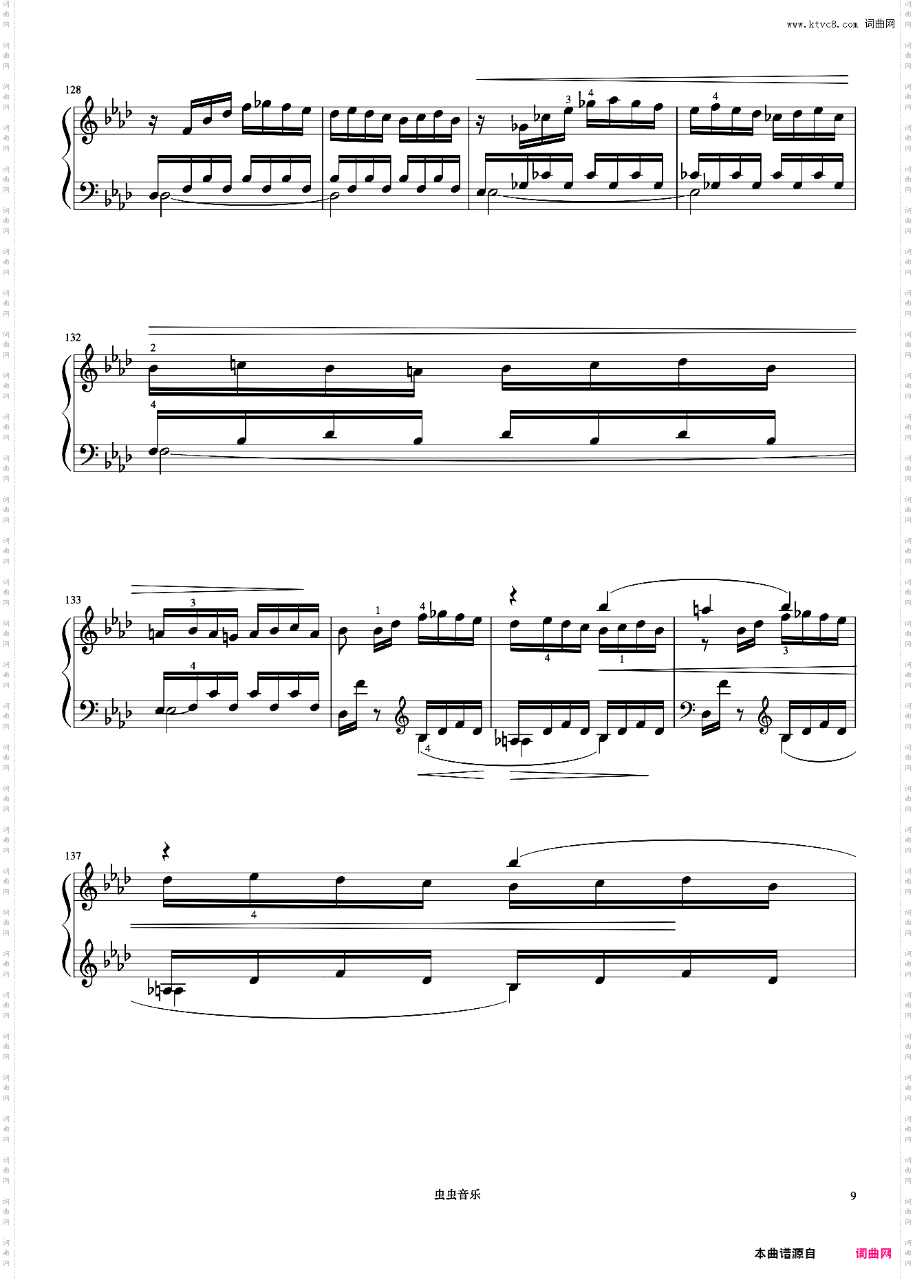 10级 奏鸣曲热情第三乐章《中国院钢琴考级曲目》