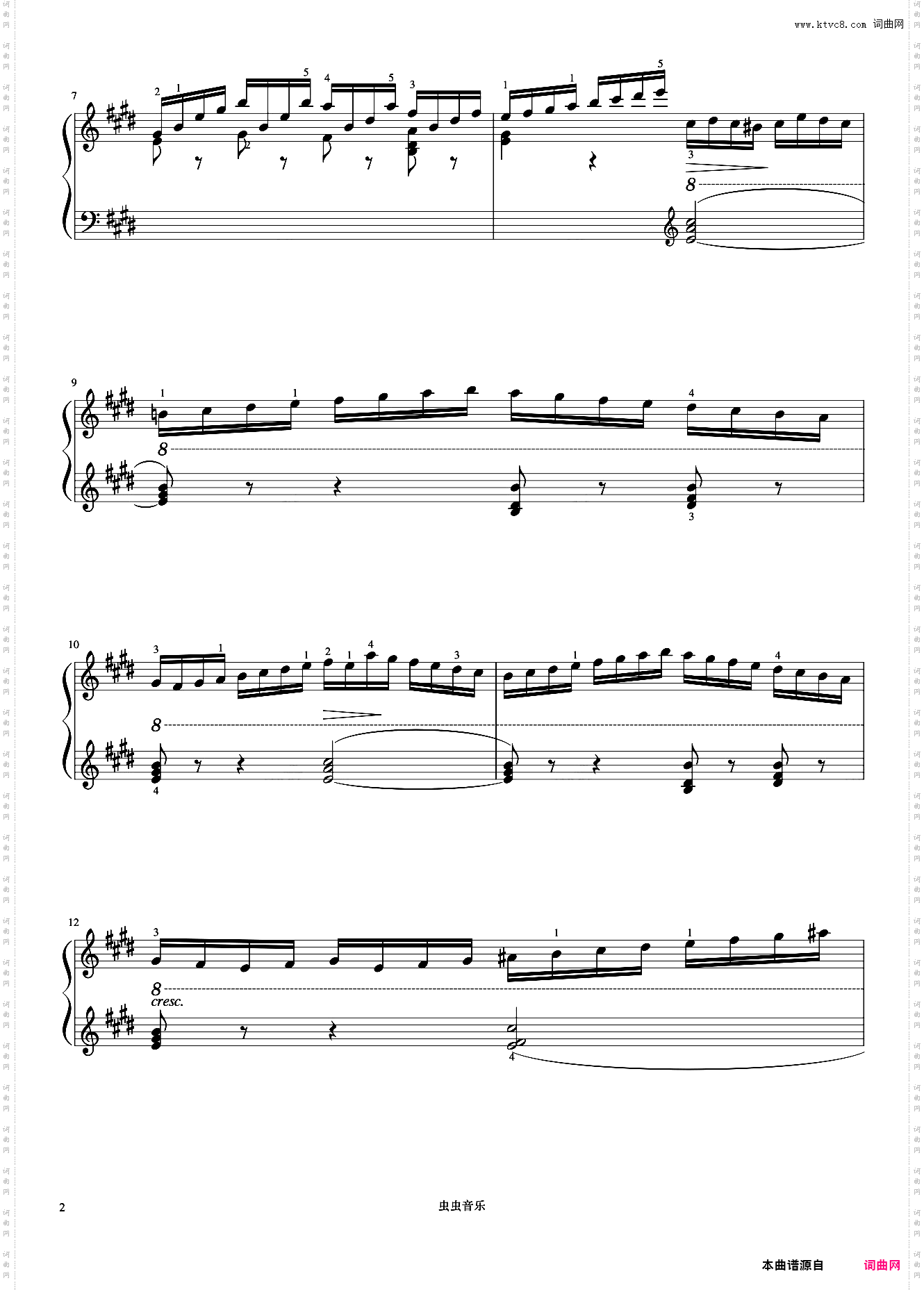 7级 练习曲Op·299 No·29《中国院钢琴考级曲目》