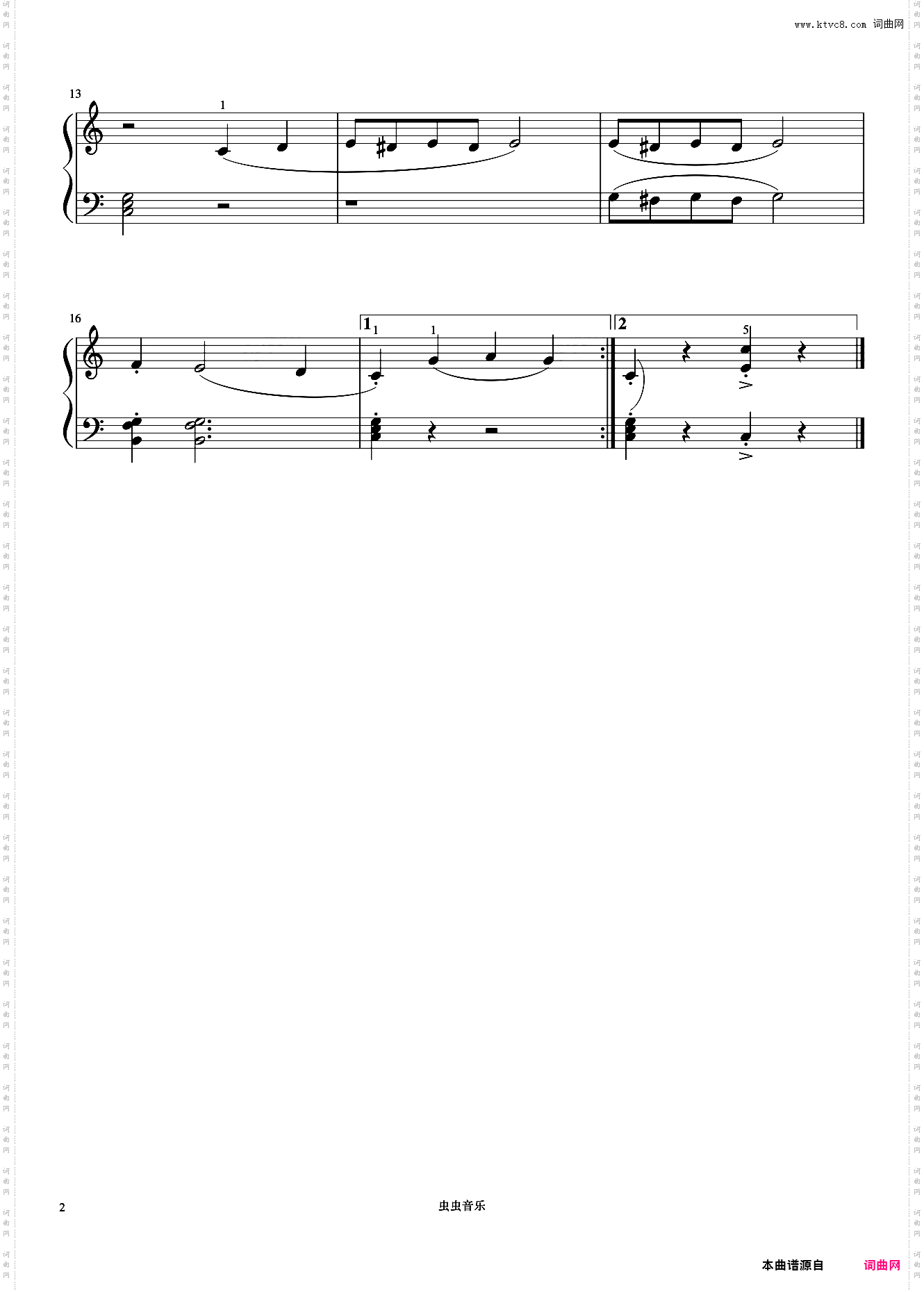 单元四 漫步海湾《菲伯尔钢琴基础教程 第4级 课程和乐理》