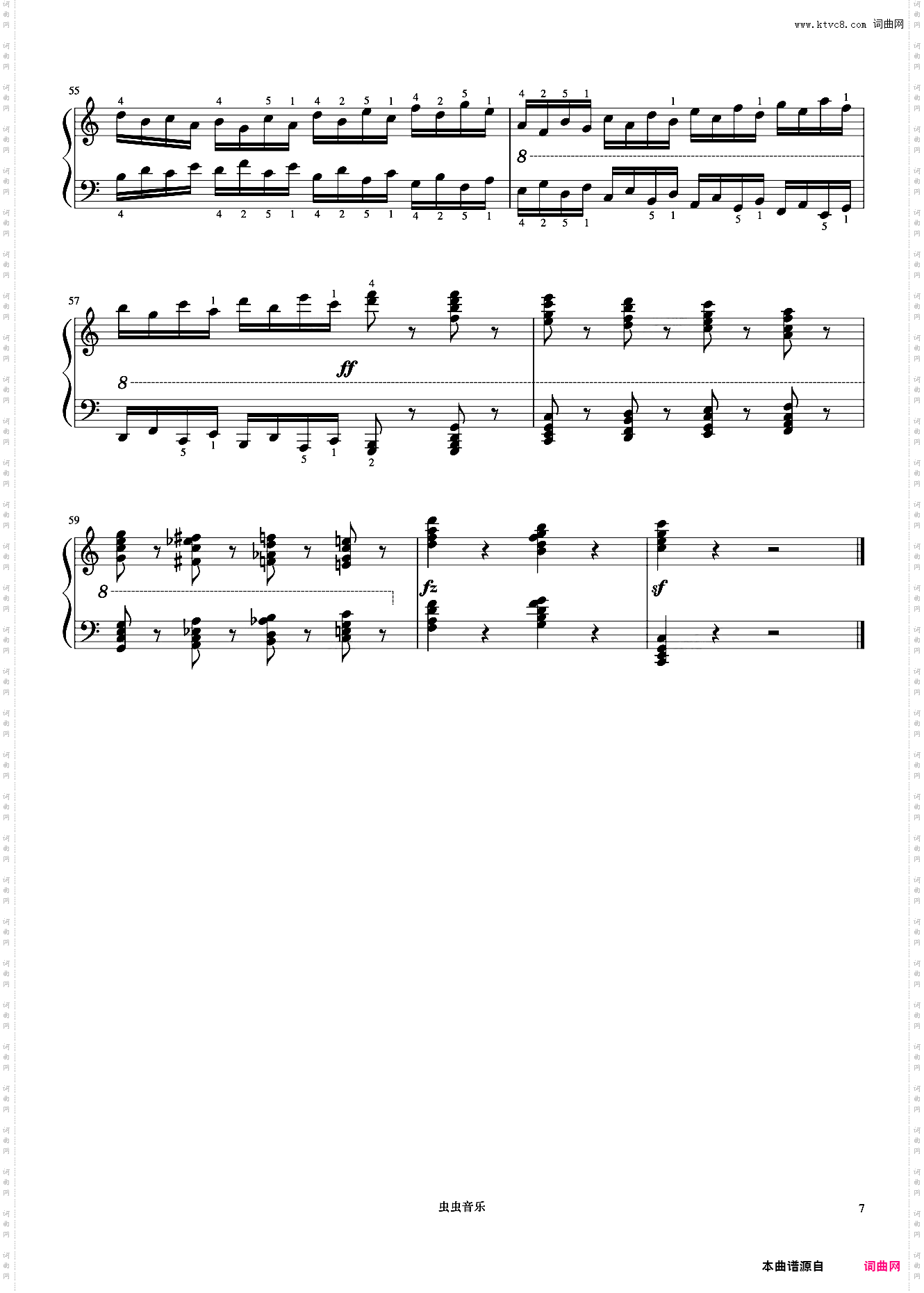 第36首《车尔尼快速练习曲 作品299》