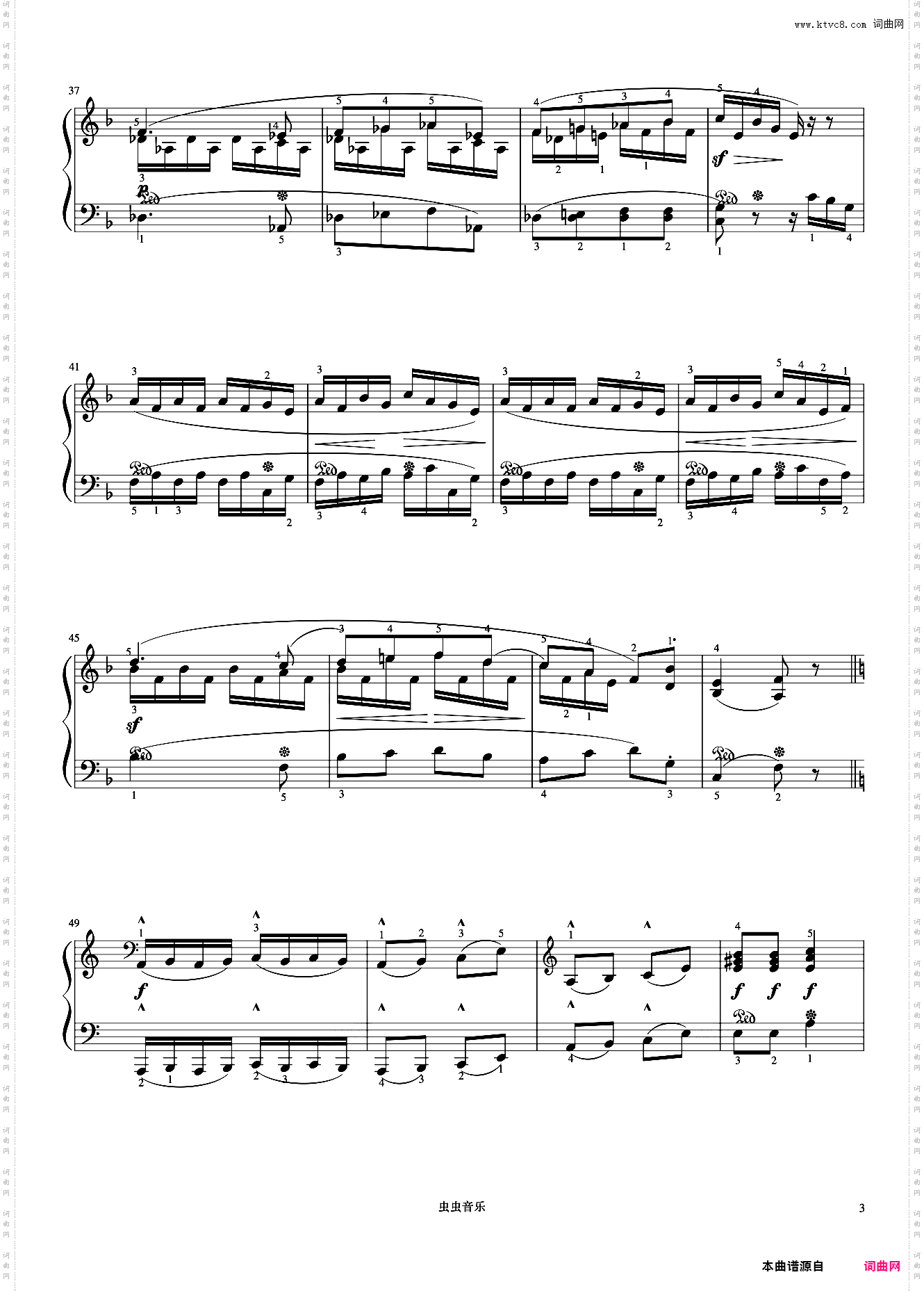 5级 **老人《音协钢琴考级曲目 1-5级》