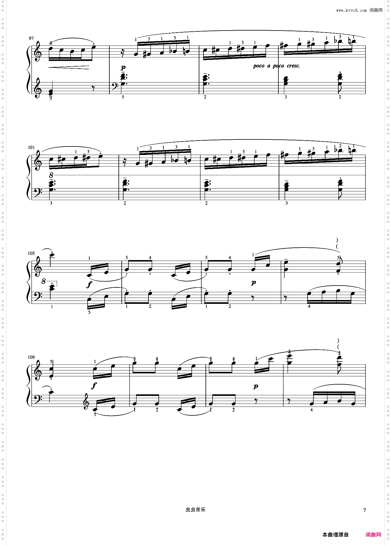 小奏鸣曲 Op·55 No·1 第二乐章《小奏鸣曲集》