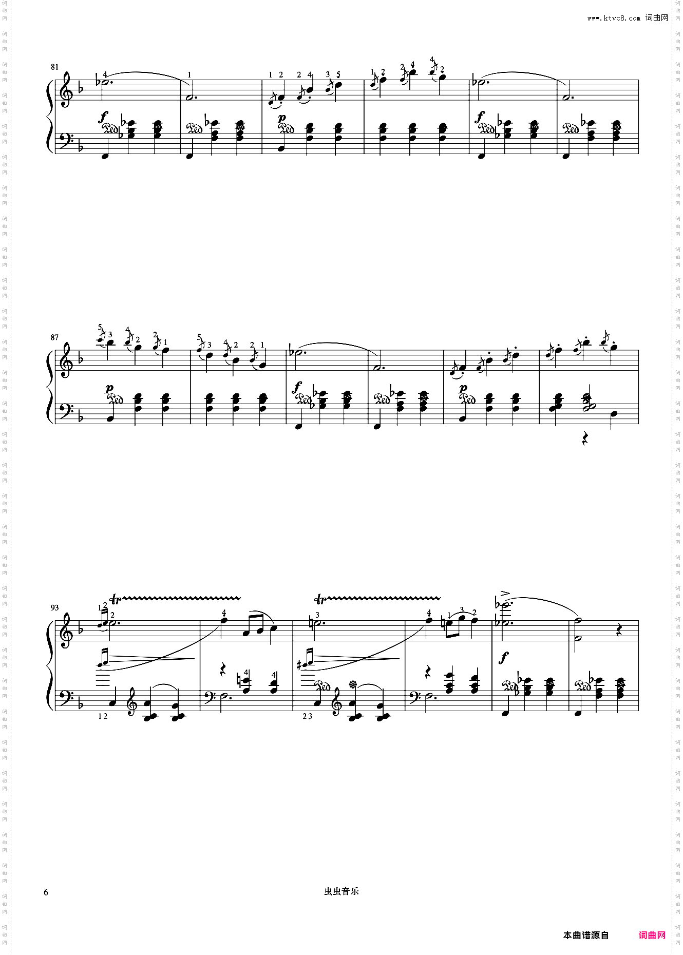 10级 辉煌的大圆舞曲《音协钢琴考级曲目 9-10级》