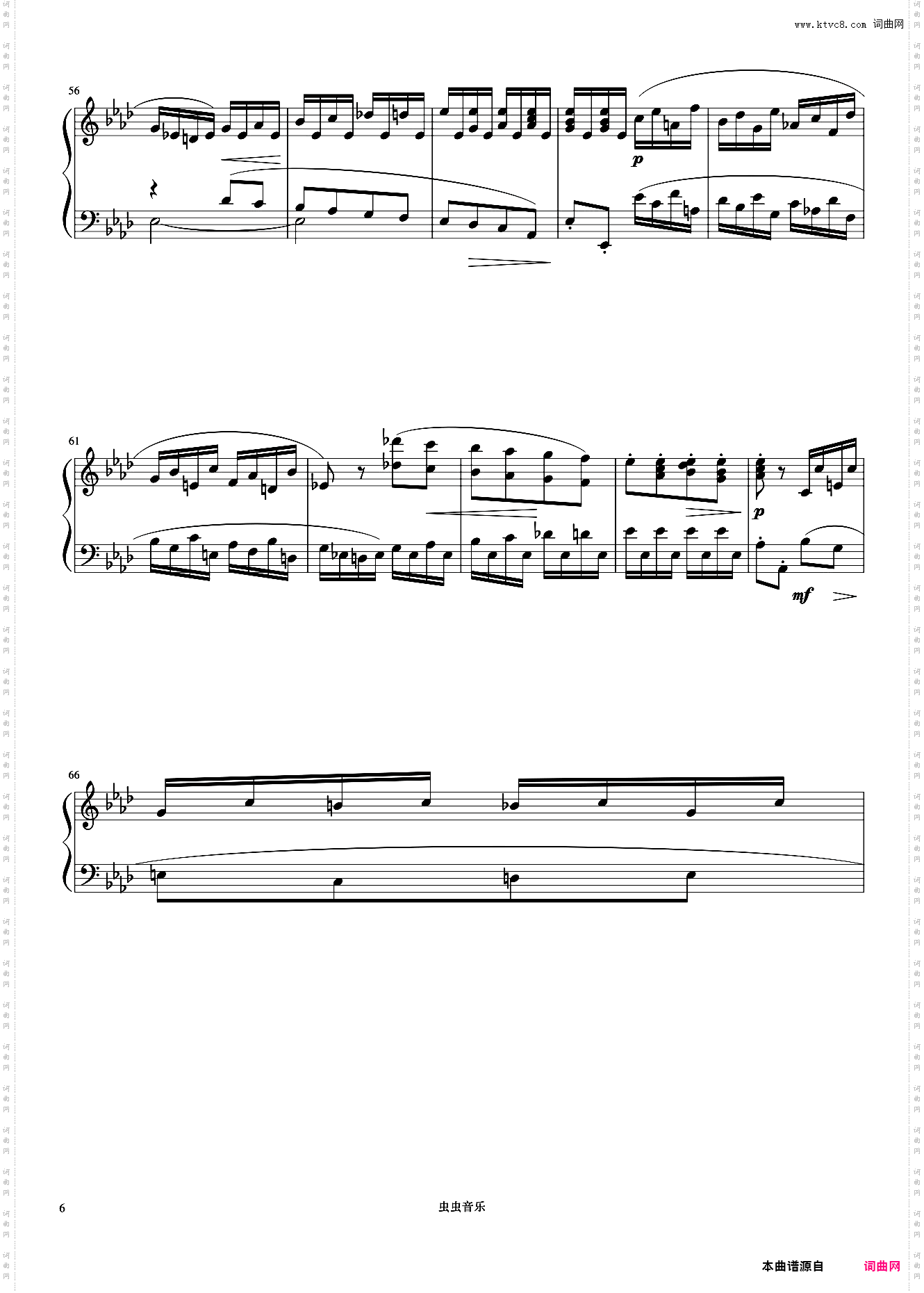 10级 降A大调奏鸣曲第四乐章《音协钢琴考级曲目 9-10级》