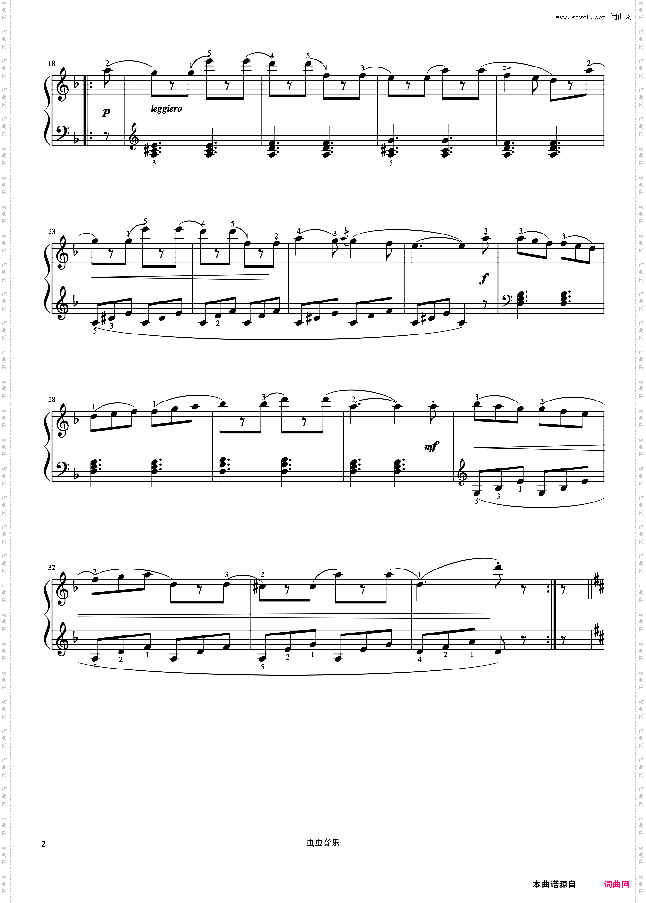 塔兰台拉舞曲《布格缪勒 作品100》