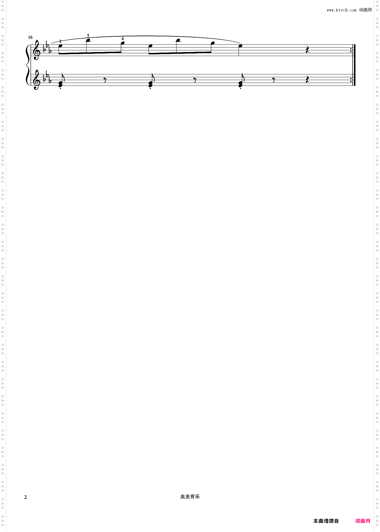 第70首《车尔尼钢琴初步教程 作品599》