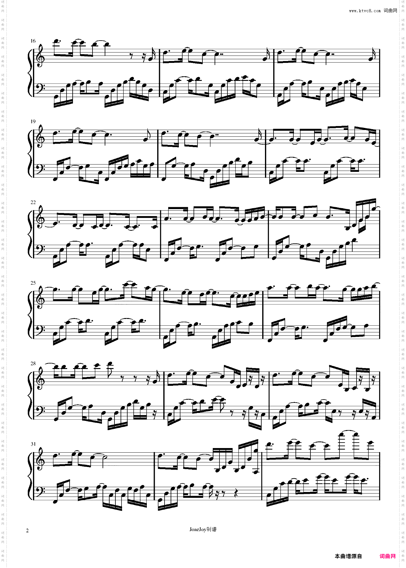 southern rain in summer