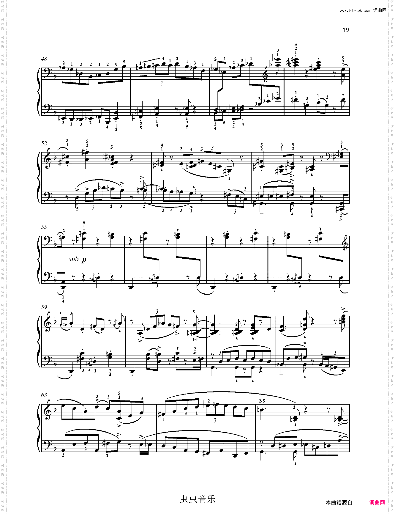 爵士小品 Op·59 No·4 Ten Bagatelles