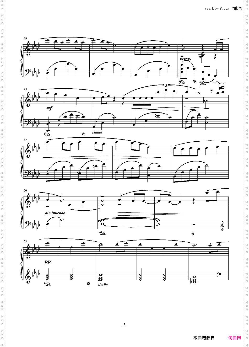 有个爱你的人不容易Piano version