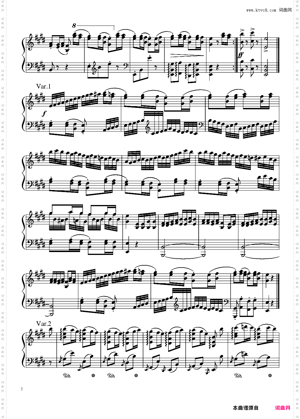 帕格尼尼主题变奏曲