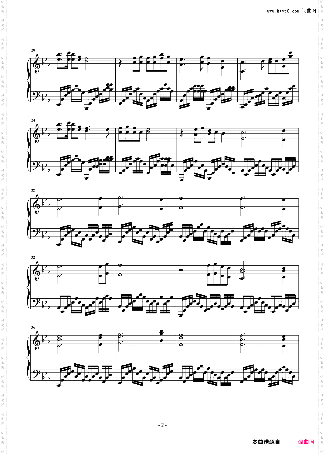 EI Dorado钢琴版