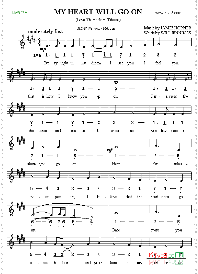 Myheartwillgoon我心永恒