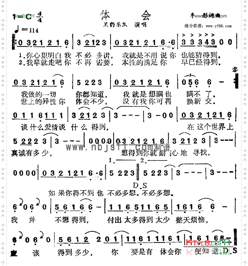 体会