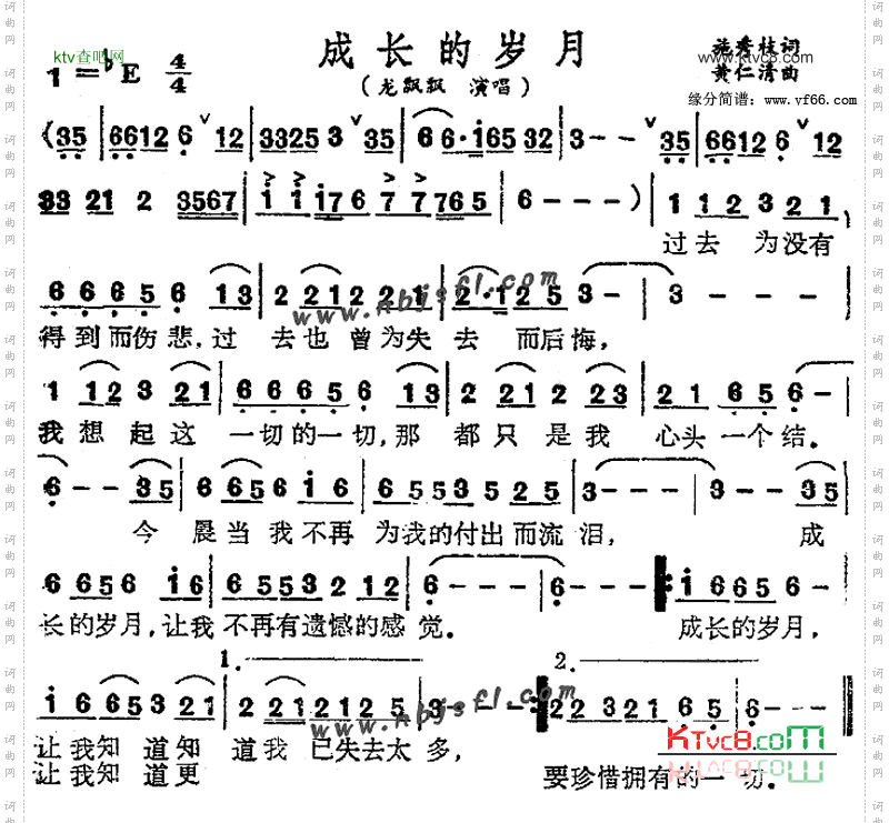 成长的岁月