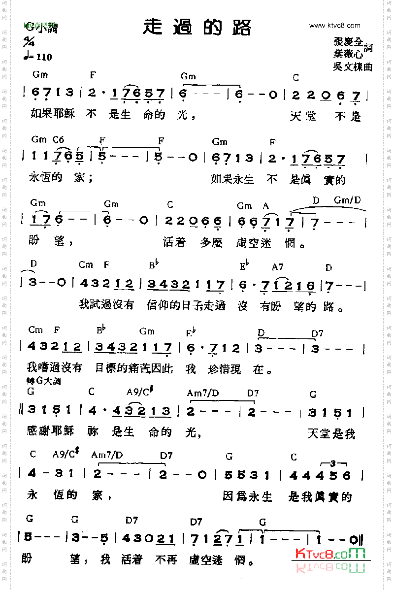 走过的路