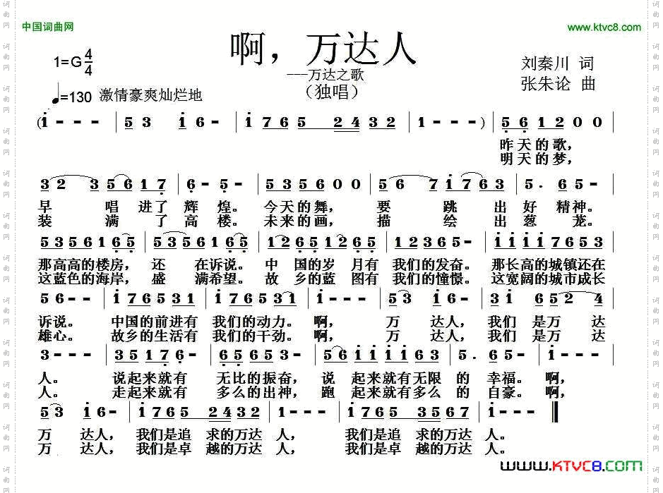 啊，万达人