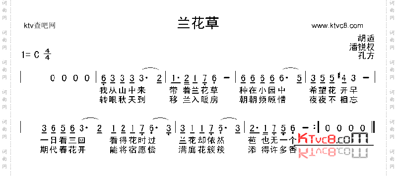 兰花草