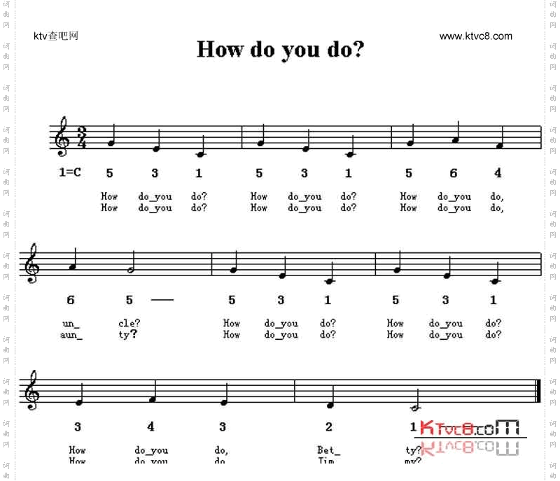How do you do