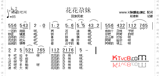 花花尕妹_回族民歌