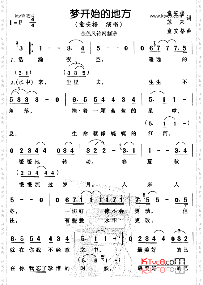 梦开始的地方