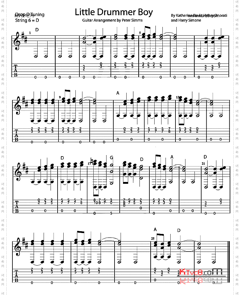 LittleDrummerBoy_独奏曲