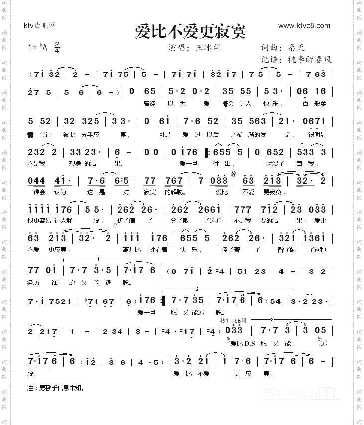 爱比不爱更寂寞
