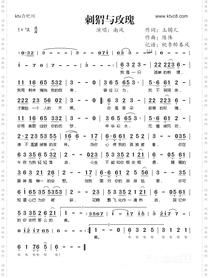 刺猬与玫瑰