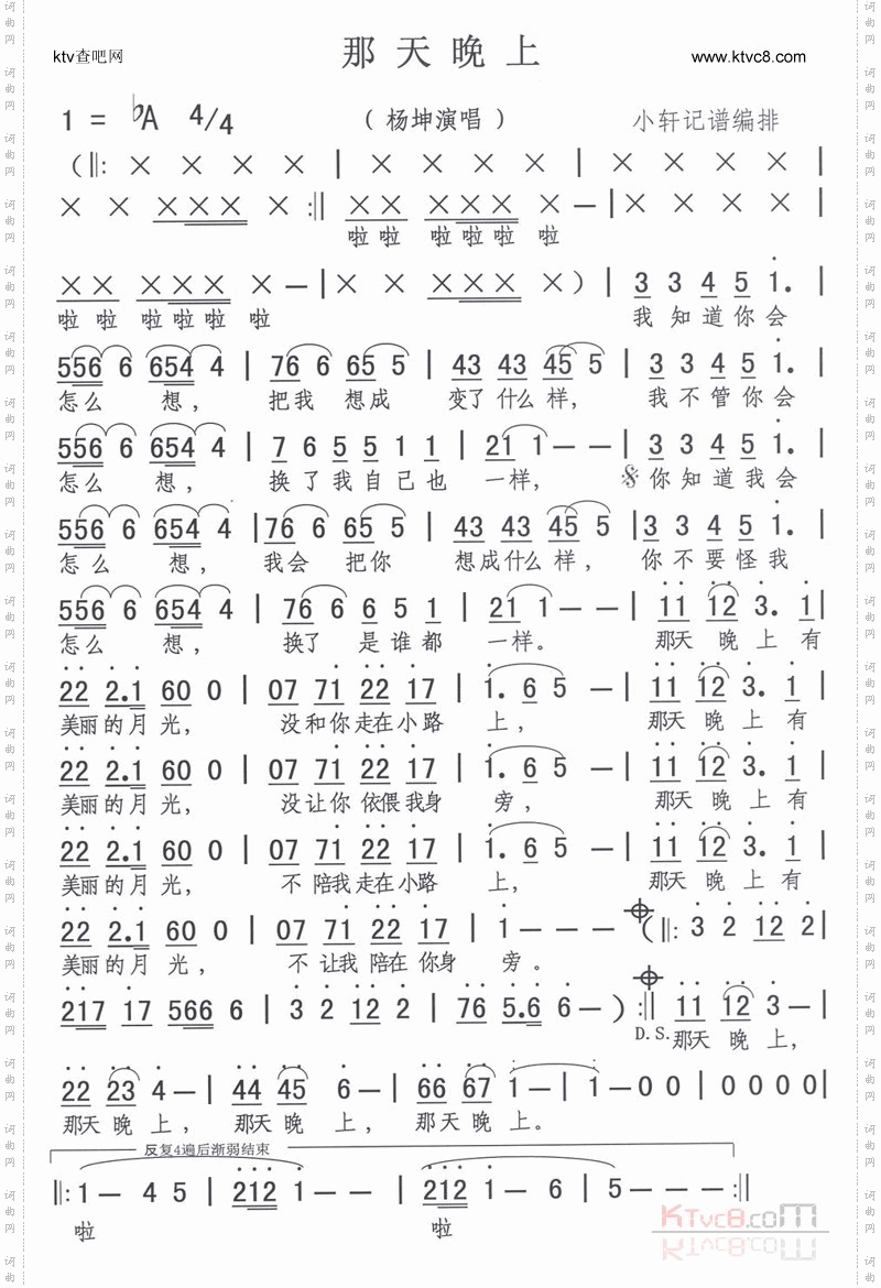 那天晚上