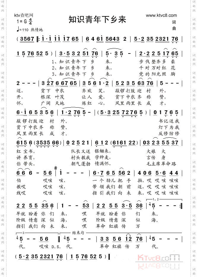 知识青年下乡来