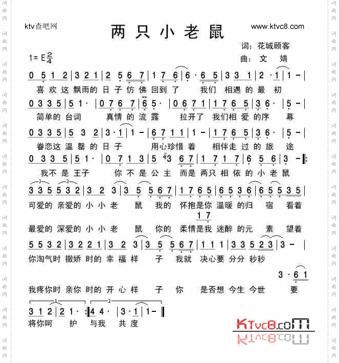 两只小老鼠