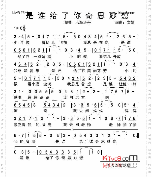 是谁给了你奇思妙想