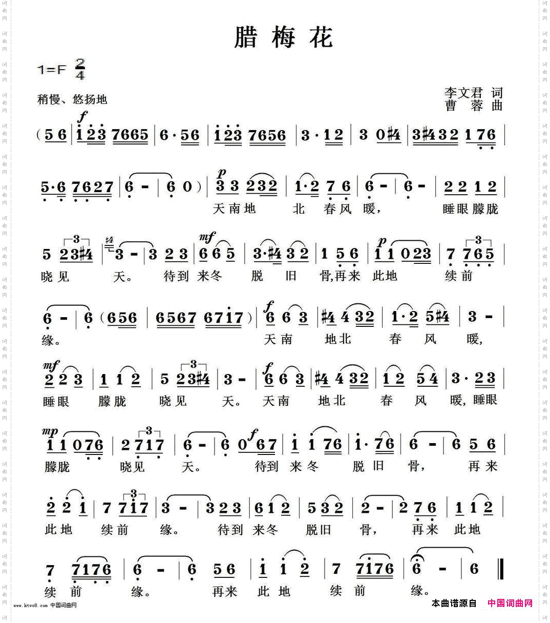 腊梅花