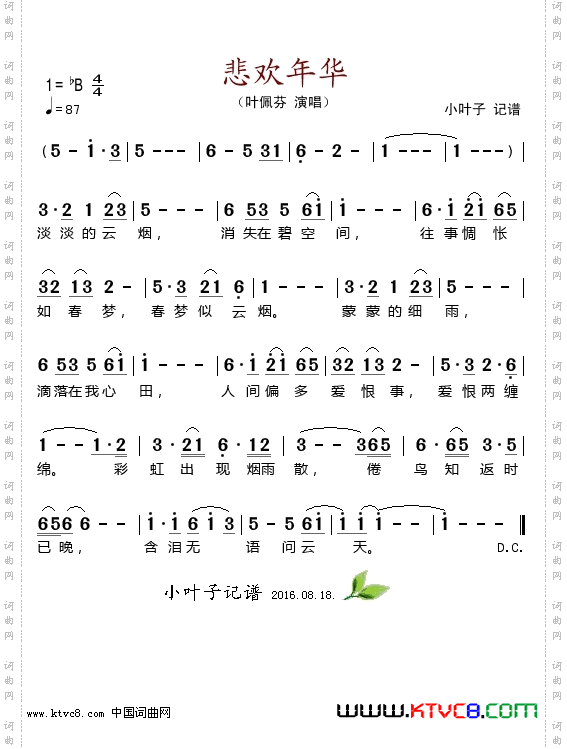 悲欢年华