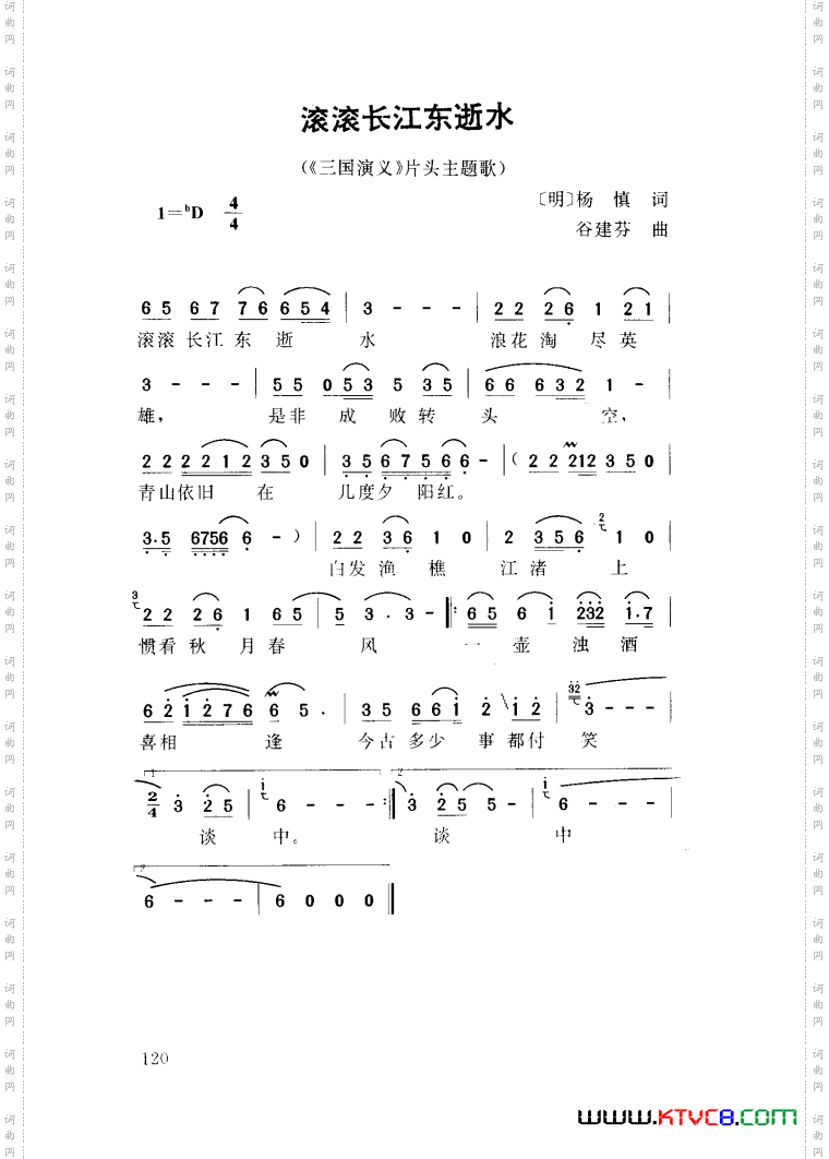 电视剧三国演义歌曲15首